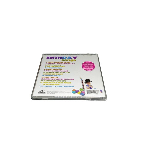 Baby's First: Birthday Songs - Music CD - Various Artists -  1999-10-12 - St. Cl - Picture 3 of 4